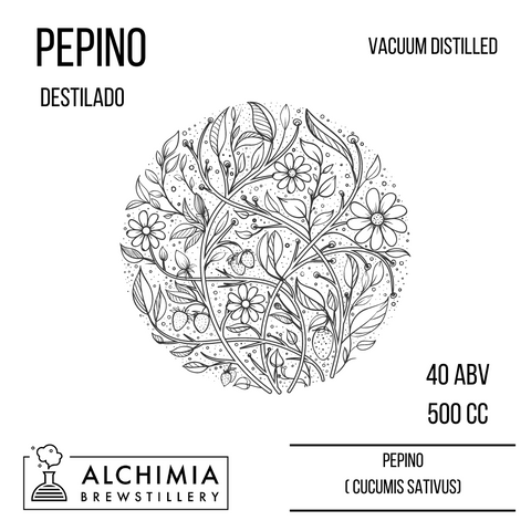 Pepino - 40% ABV - Destilado al Vacío